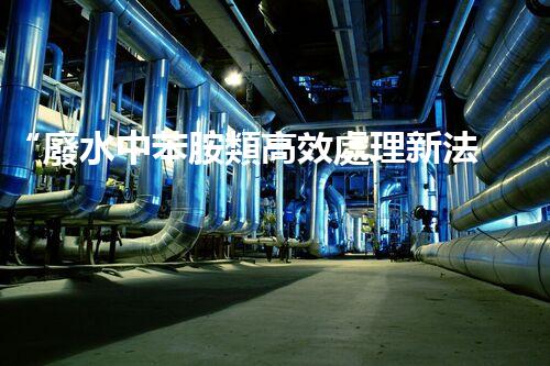 “廢水中苯胺類高效處理新法，環(huán)保先鋒引領綠色以后”